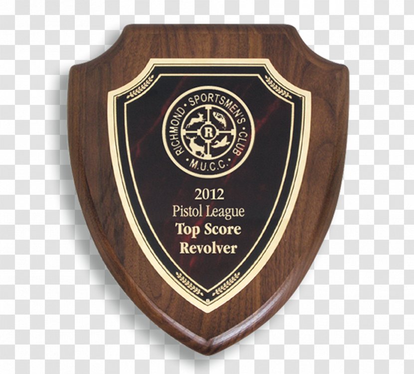 Trophy Commemorative Plaque Award Shield Engraving - Artifact Transparent PNG