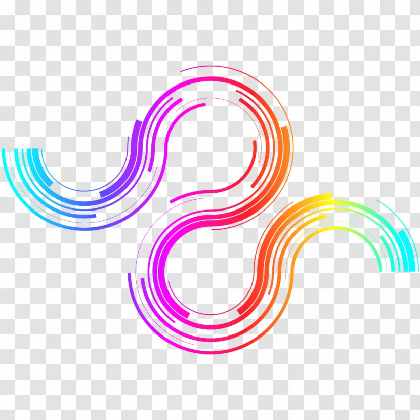 Electrical Wiring Clip Art - Cable - Colorful Lines Transparent PNG