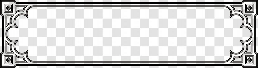 Black Computer File - And White - Classic Frame Pattern Transparent PNG