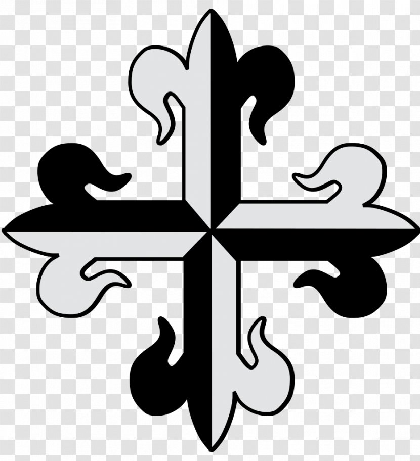 Crosses In Heraldry Croce Domenicana - Maltese Cross - Decorative Summary Transparent PNG