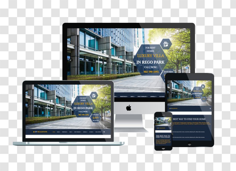 Responsive Web Design Template System Joomla Bootstrap - Display Advertising - Real Estate Car Body Transparent PNG
