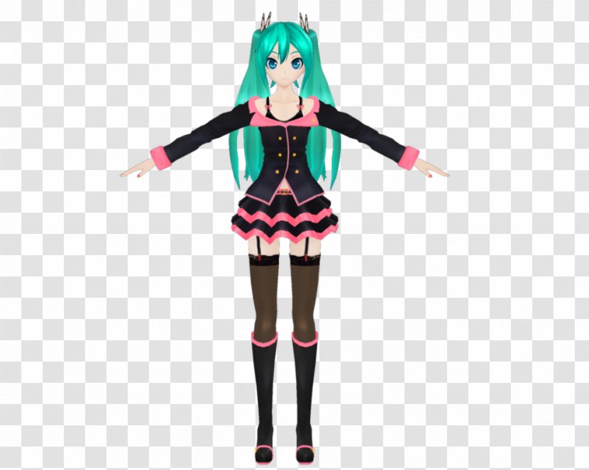 Sweet Devil Hatsune Miku: Project DIVA MikuMikuDance - Costume - C Luo Transparent PNG