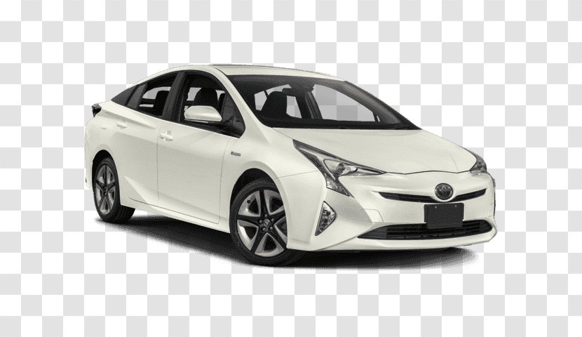 2018 Toyota Prius Three Touring Hatchback Car Front-wheel Drive - Mid Size Transparent PNG