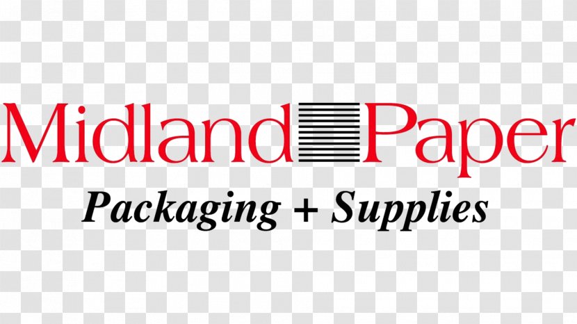 Midland Paper Logo Brand Product - Corrugated Tape Transparent PNG
