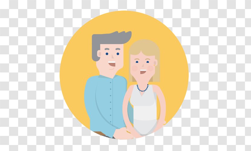 Thumb Human Behavior Cartoon Boy - Homo Sapiens - Old Couple Happy Transparent PNG