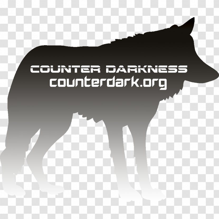 Dog Silhouette Black Wolf Clip Art - Logo Transparent PNG