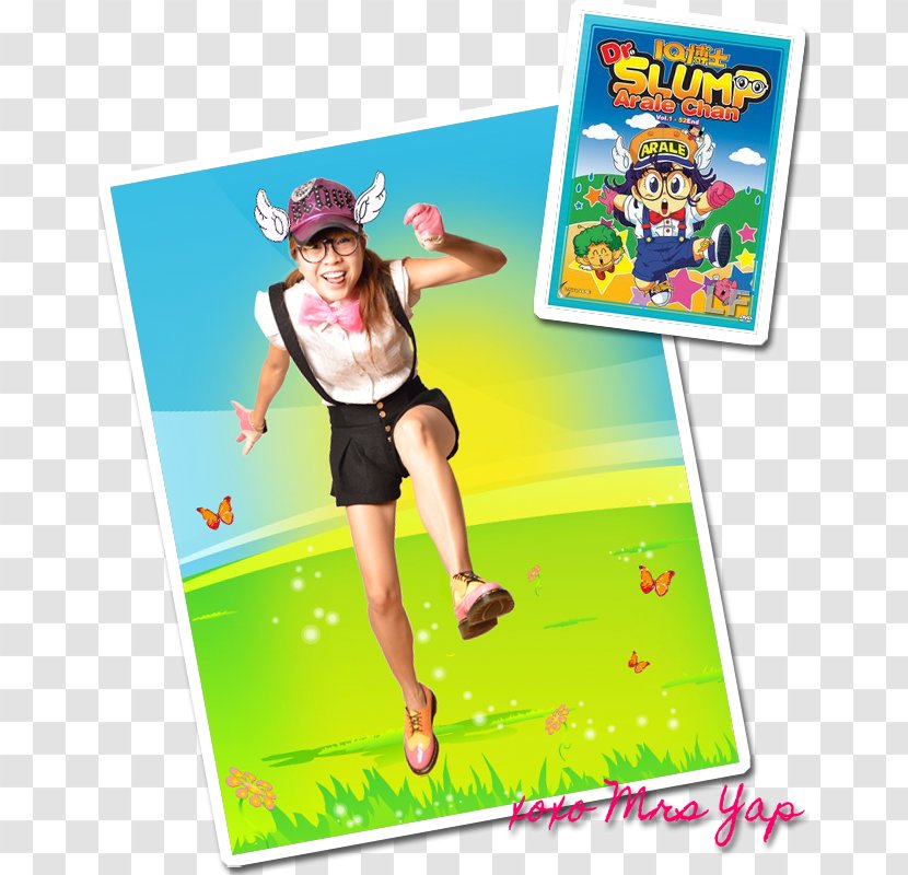 Arale Norimaki Game Dr. Slump Toy Advertising - Heart Transparent PNG