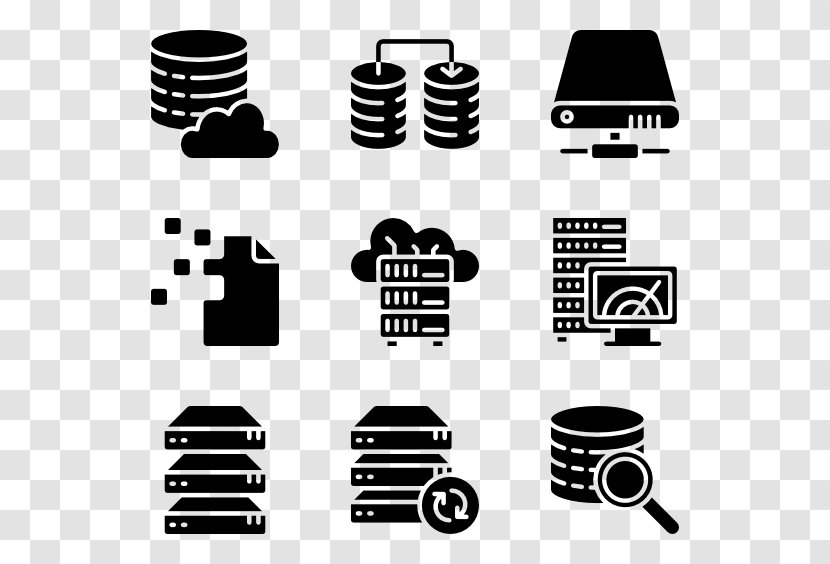 Data Recovery - Black And White - Physical Therapy Transparent PNG