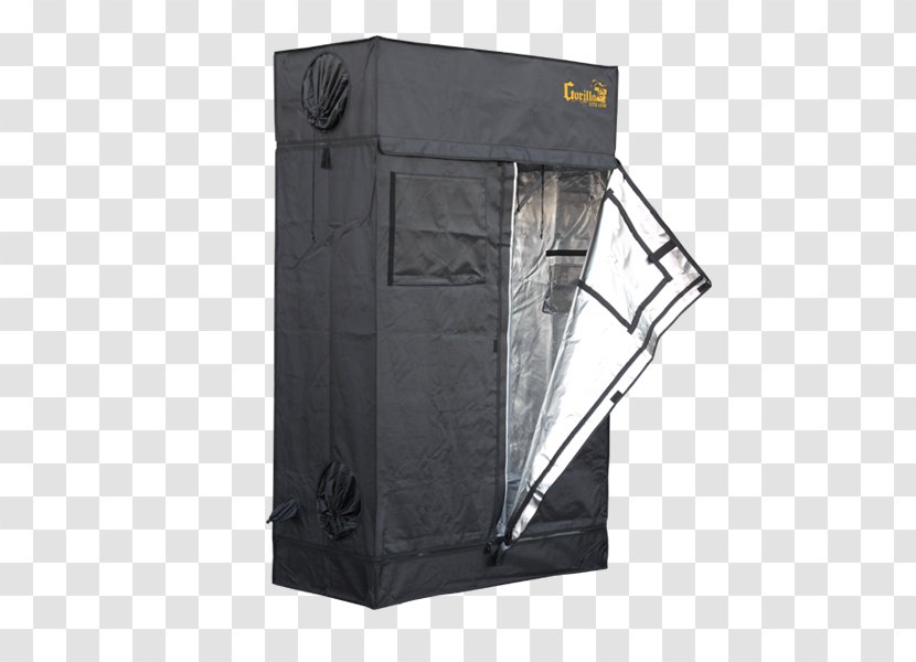 Gorilla Grow Tent LITE LINE GGTLT Shorty 4x4 Growroom - Greenhouse - Spring Sale Transparent PNG