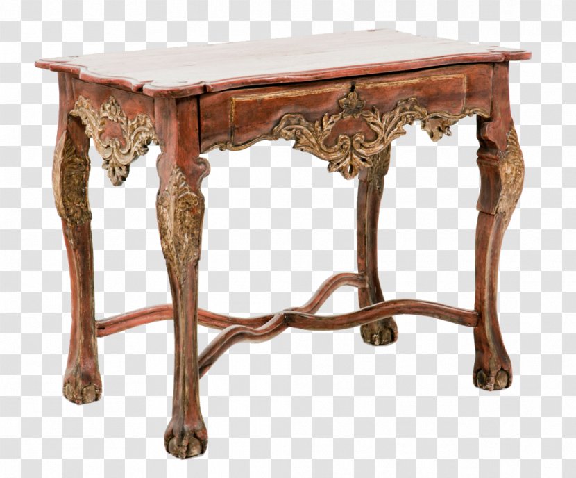 Table Italian Baroque Furniture Art - End Transparent PNG