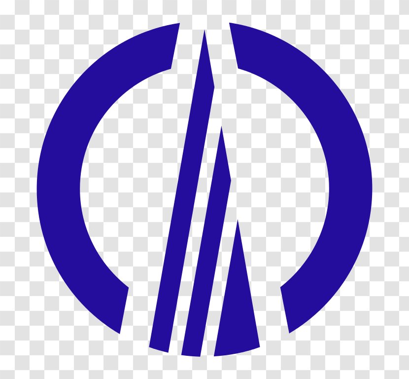 Logo Brand Circle Font - Blue Transparent PNG