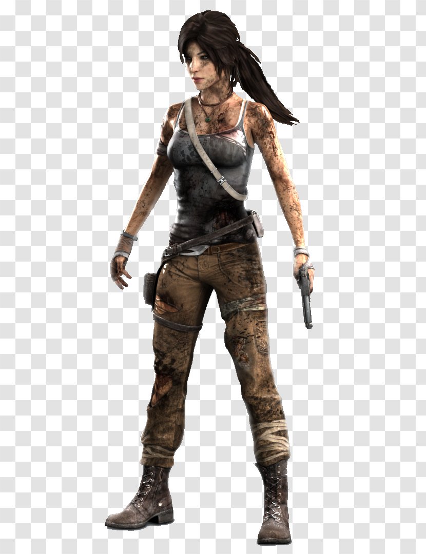 PlayStation All-Stars Battle Royale 3 Voting Booth 25LOOKS - Lara Croft Transparent PNG