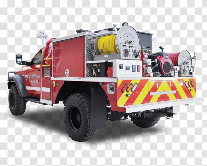 Fire Engine Department Truck Vehicle Car - Wildland Transparent PNG