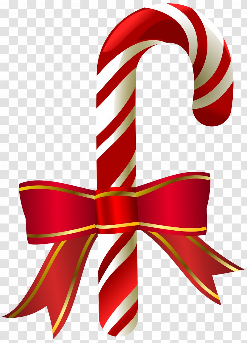 Candy Cane Christmas Clip Art - Gingerbread - Transparent Transparent PNG