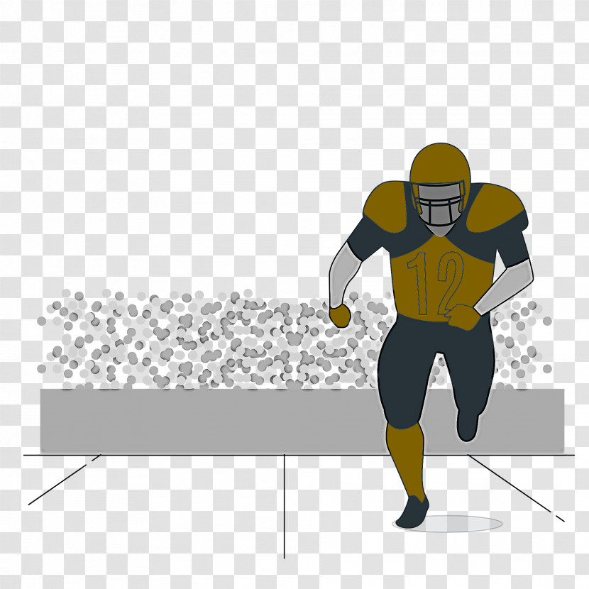 Cartoon Sports Equipment Character Yellow Transparent PNG