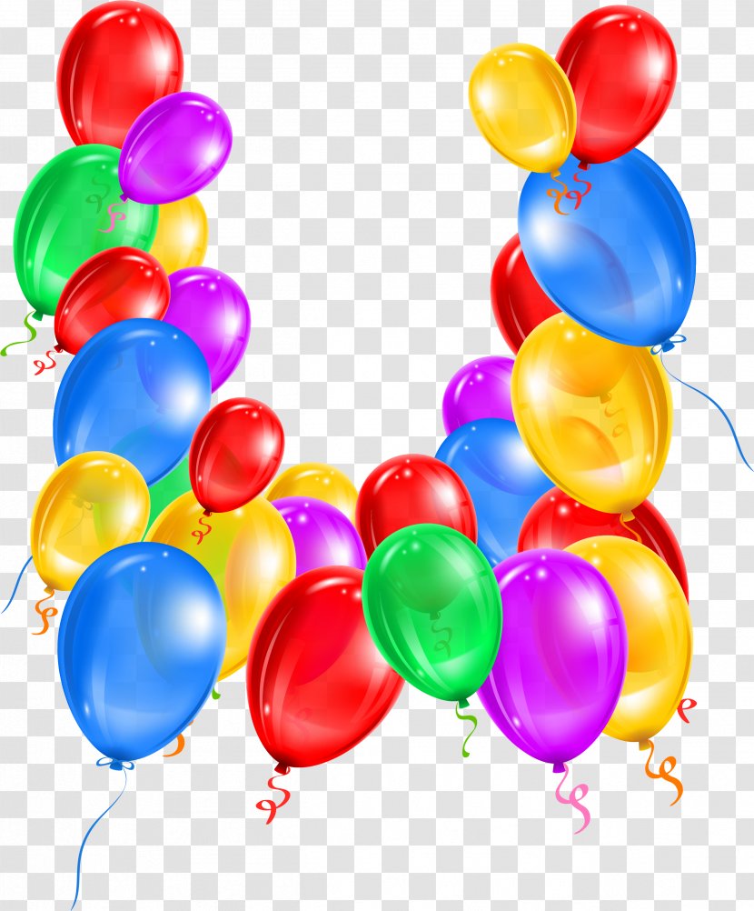 Balloon - Party Supply - Small Fresh Colorful Transparent PNG