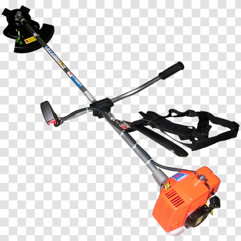 Lawn Mowers Edger Garden Tool - ORANGE BRUSH Transparent PNG