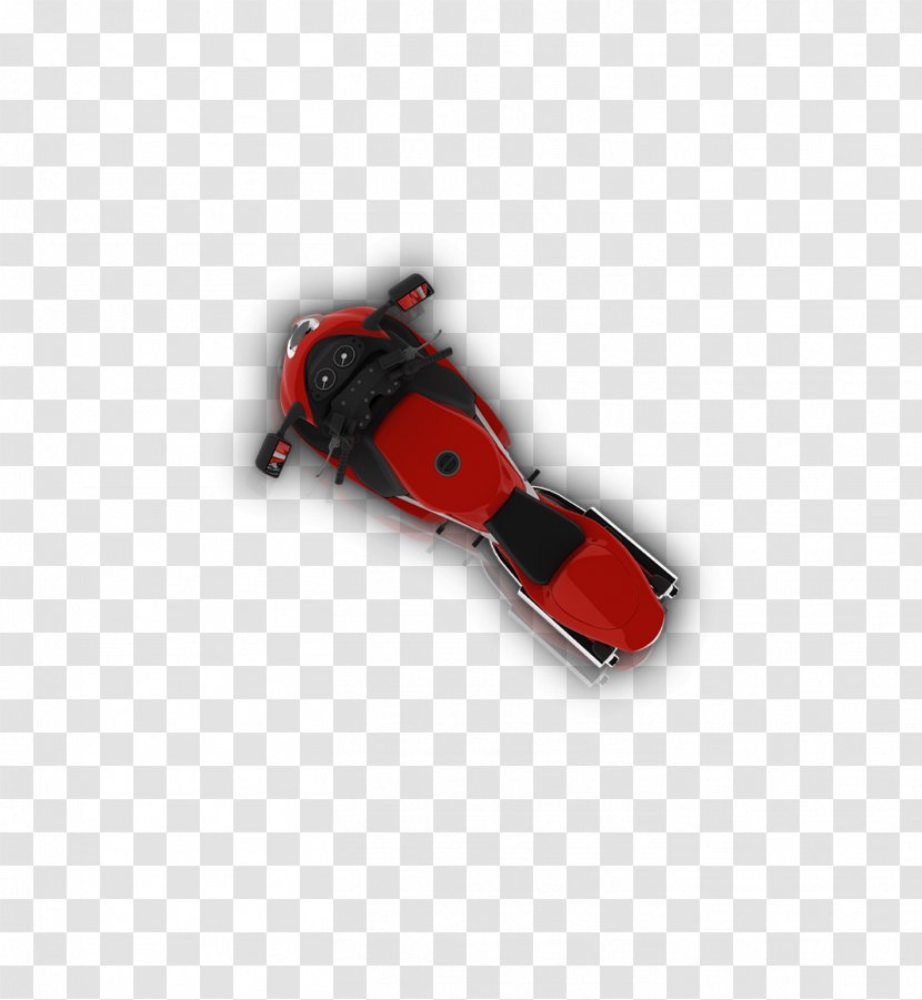 Motorcycle Electric Motor Vehicle Car - Red Model Transparent PNG