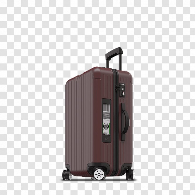 Rimowa Salsa Multiwheel Electronic Tag Baggage Topas Sport Silver - Online Offer Transparent PNG