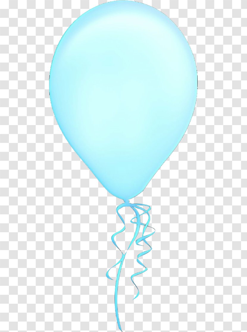 Heart Balloon - Aqua Transparent PNG