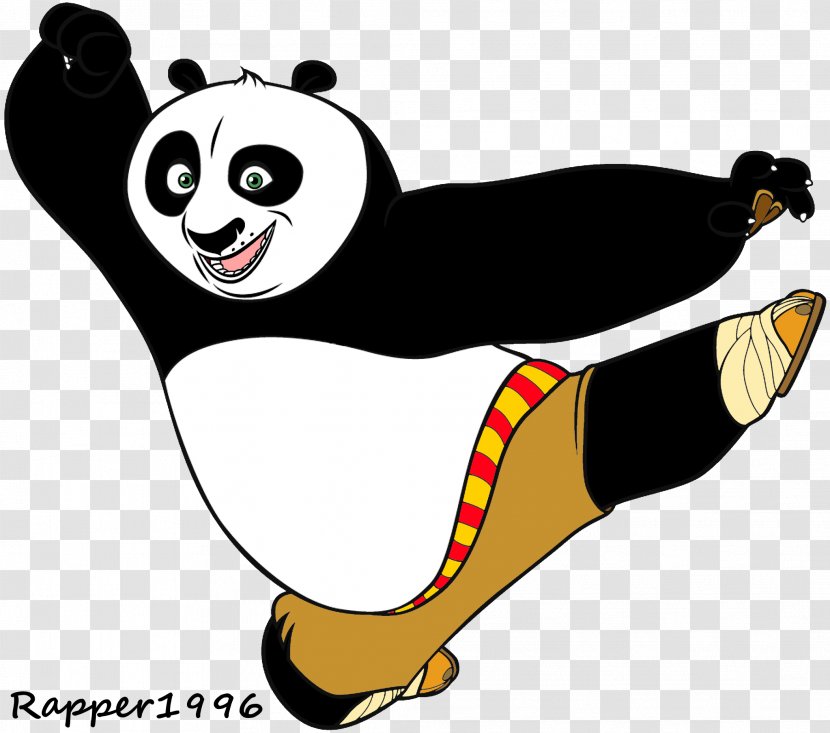 Po Tigress Master Shifu Giant Panda Oogway - Vertebrate - Kung-fu Transparent PNG