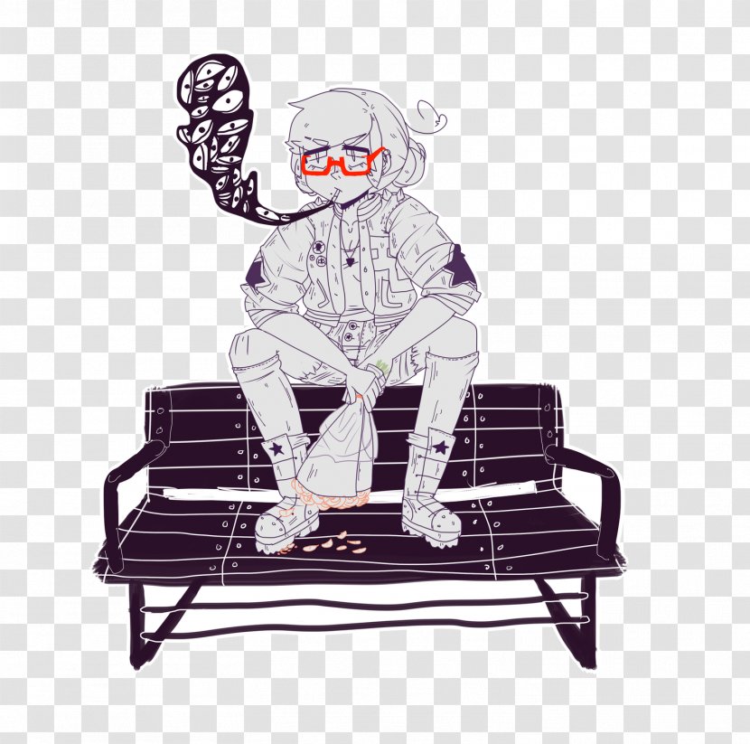 Chair Sitting Human Behavior - Animated Cartoon Transparent PNG