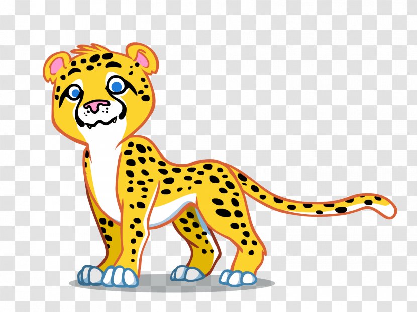 Cheetah Leopard Cat Creative Commons License Clip Art - Big Cats Transparent PNG