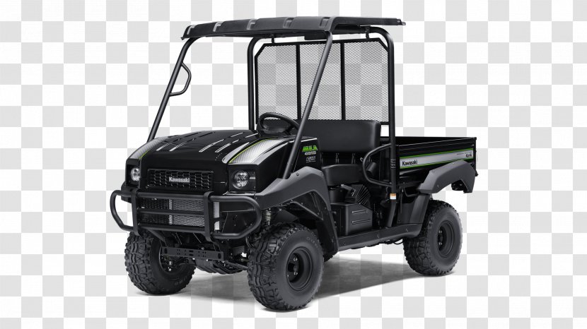 Kawasaki MULE Side By Heavy Industries Motorcycle & Engine Four-wheel Drive - Brand - Mule Transparent PNG