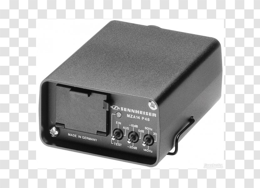 Microphone Power Supply Unit Phantom Converters AC Adapter - Sennheiser Transparent PNG