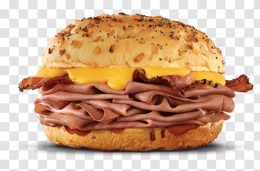 Roast Beef Sandwich French Dip Melt Bacon - Fast Food Transparent PNG