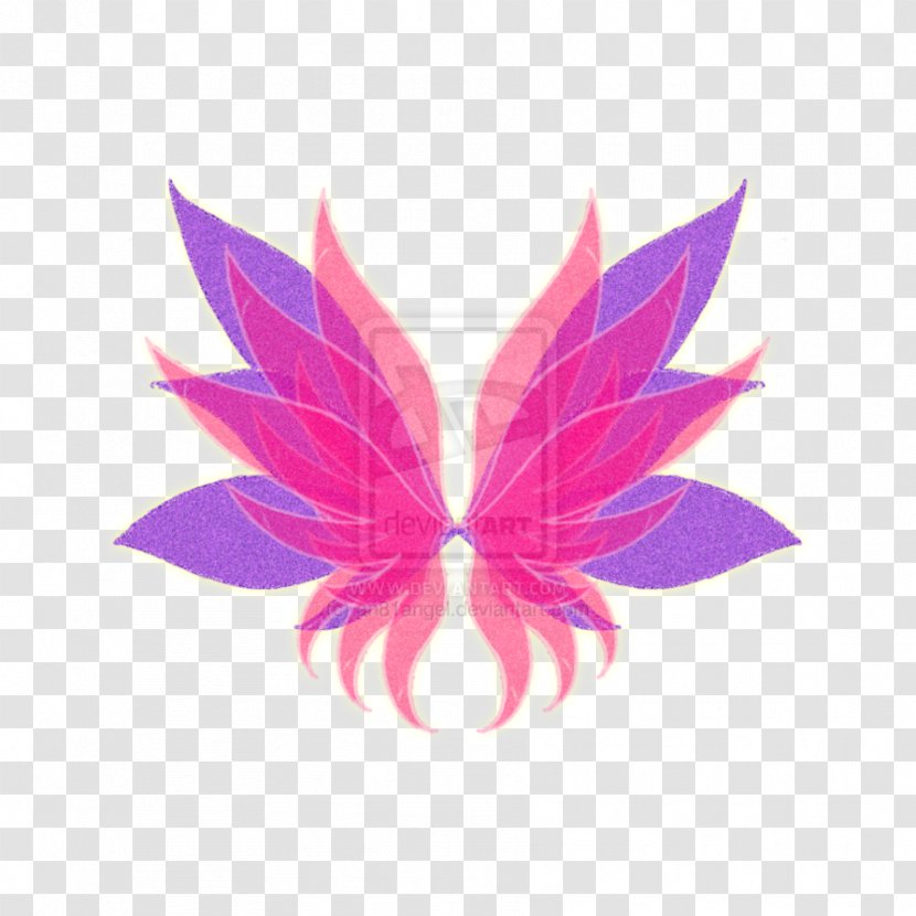 Leaf Petal Pink M - Moths And Butterflies - American-style Fried Chicken Wings Transparent PNG