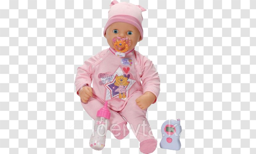 Doll Infant Zapf Creation Toy Baby Born Interactive - Play Transparent PNG