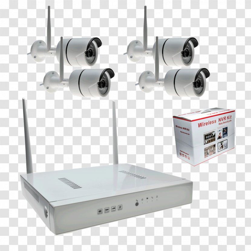 Video Cameras Digital Recorders Network Recorder - Gratis - Cctv Camera Dvr Kit Transparent PNG
