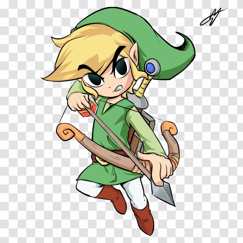 Link The Legend Of Zelda: Breath Wild Hyrule Warriors Drawing Cartoon - Tree - Mythical Creature Transparent PNG