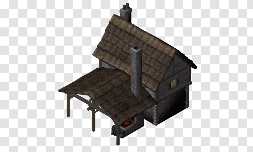 Roof Angle - Hut - Blacksmith Transparent PNG