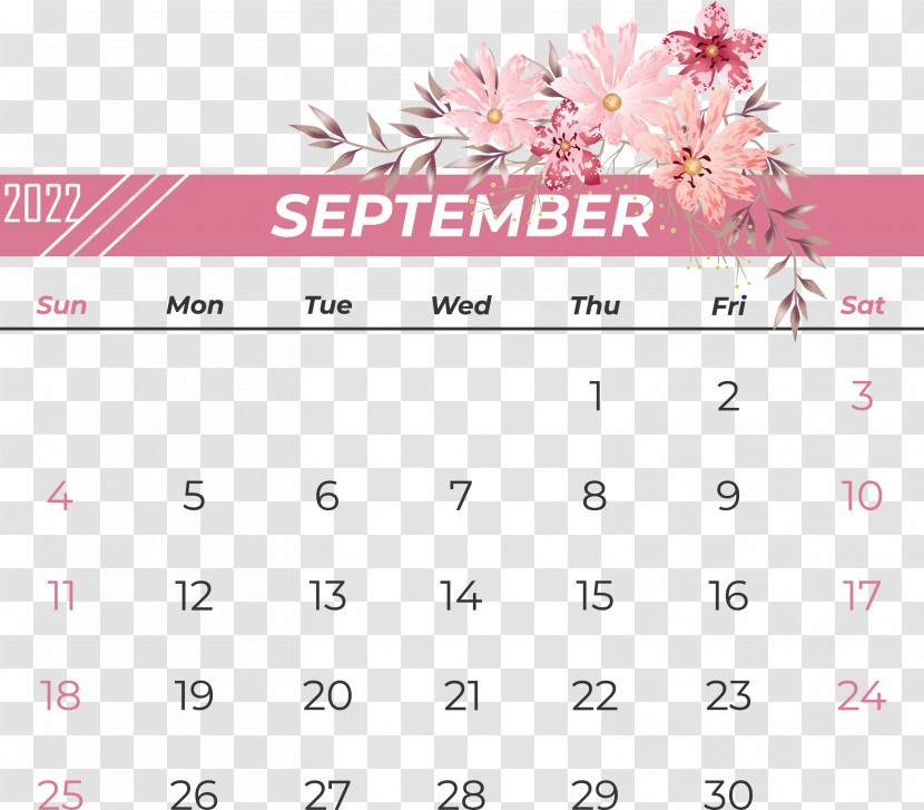 Line Font Calendar Pink M Meter Transparent PNG