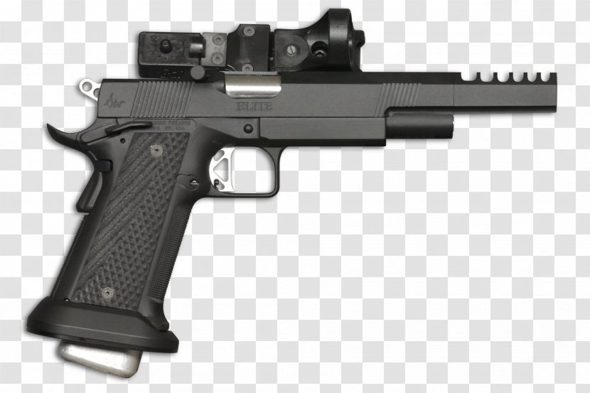 CZ 75 P-07 Duty CZ-USA 9×19mm Parabellum Firearm - Cartoon - Handgun Transparent PNG