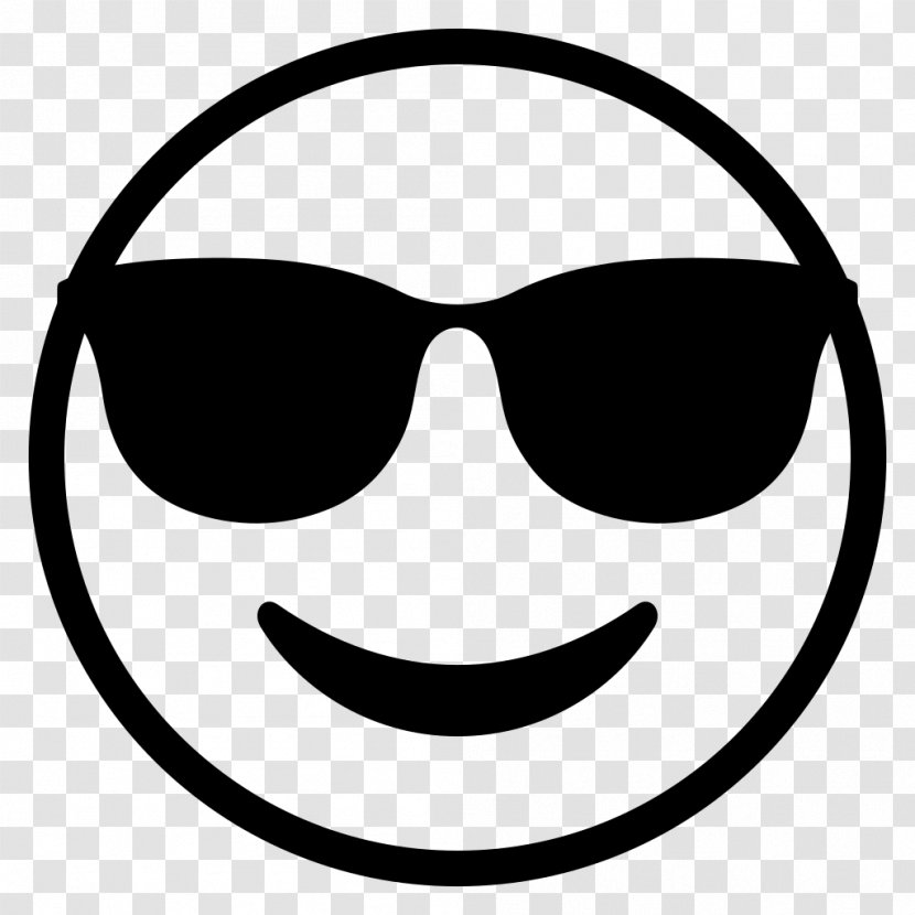 Emoji Sunglasses Smiley Emoticon - Face With Tears Of Joy Transparent PNG