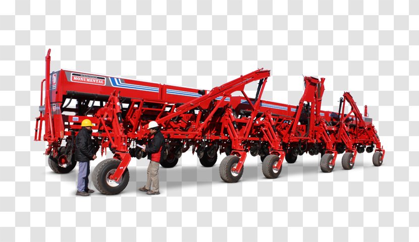 Seed Drill Machine Tractor Agriculture - Field - Coarse Grains Transparent PNG