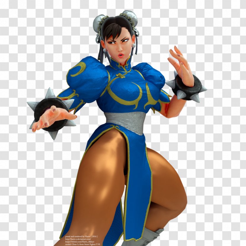 Street Fighter V Chun-Li Cammy Rendering 3D Computer Graphics - 3d - Bruce Lee Transparent PNG