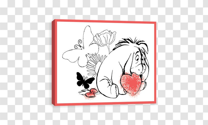 Eeyore Winnie-the-Pooh Tigger Hundred Acre Wood Art - Tree - Winnie The Pooh Transparent PNG
