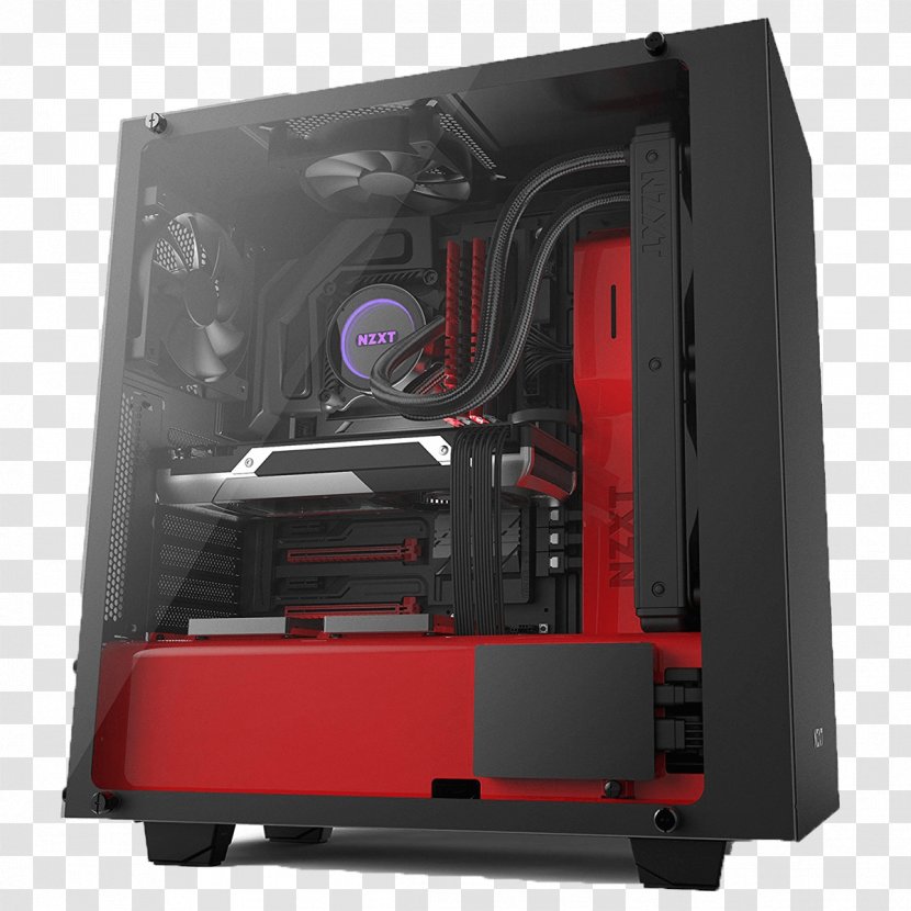 Computer Cases & Housings Power Supply Unit Nzxt ATX Personal - Microatx - Electronics Transparent PNG