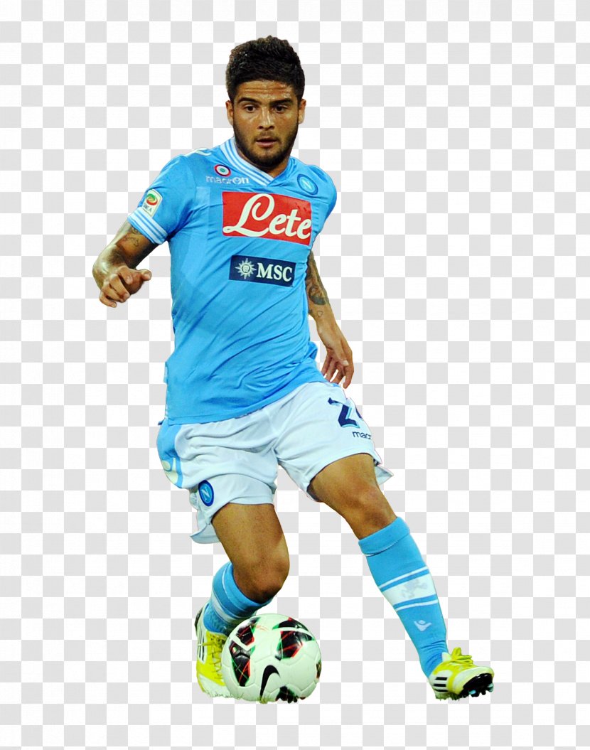 Lorenzo Insigne S.S.C. Napoli Jersey Football Player - Daniel Agger Transparent PNG