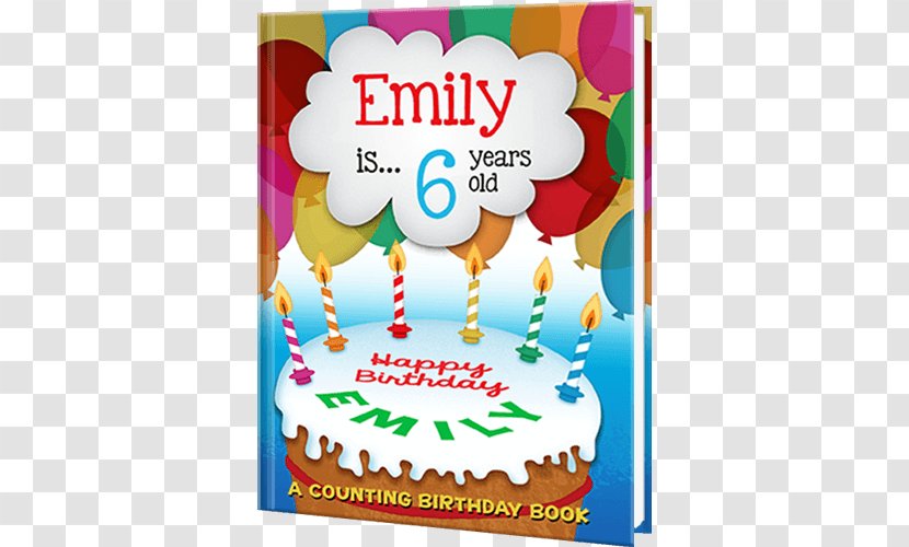 Hardcover Personalized Book Birthday Counting Paperback - Child Transparent PNG