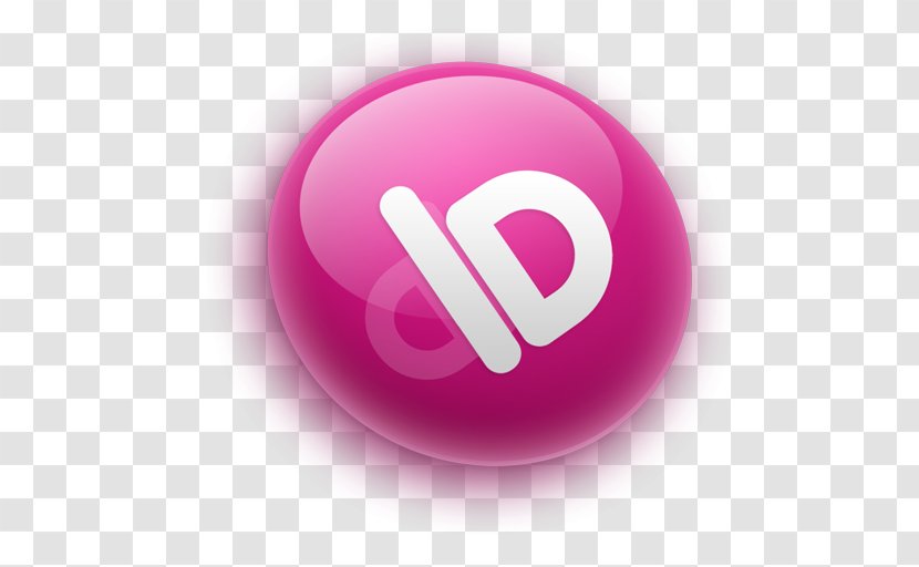 Adobe InDesign Computer Software - Close Up - Pink Transparent PNG