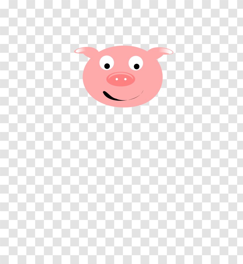 Domestic Pig Character Snout Clip Art - Flying Clipart Transparent PNG