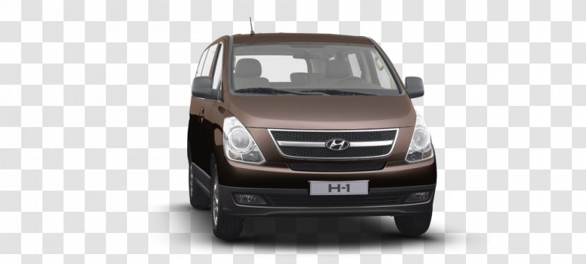 Compact Van Car Minivan - Mode Of Transport - Hyundai H1 Transparent PNG