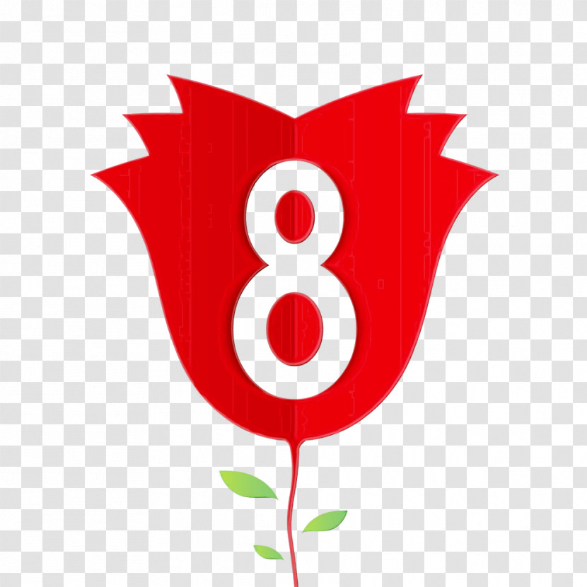 Red Symbol Logo Font Plant Transparent PNG