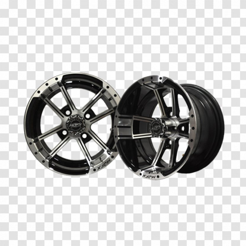 Alloy Wheel Golf Buggies Cart Tire - Automotive System - Car Transparent PNG