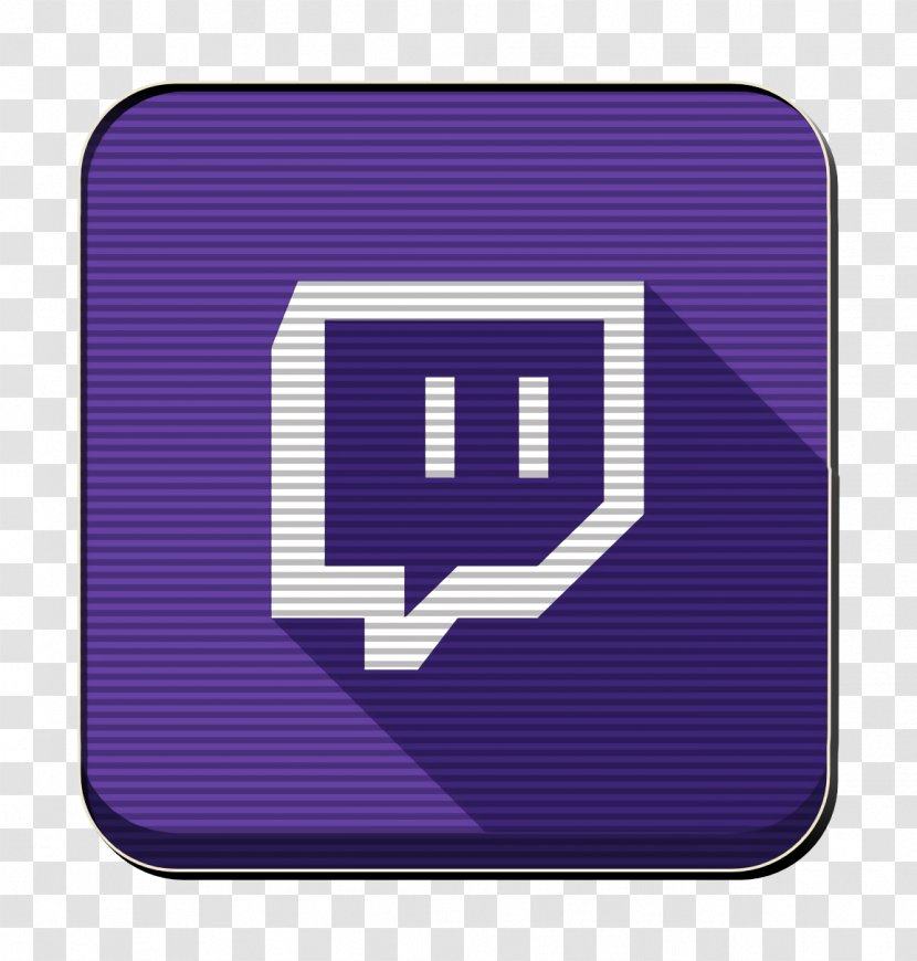 Media Icon Social Twitch - Purple - Symbol Material Property Transparent PNG